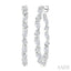 Diamond Fashion Hoop Earrings