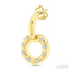 Circle Diamond Fashion Earrings