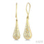 Bold Mosaic Drop Diamond Fashion Earrings