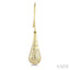 Aeris Gold Bold Mosaic Drop Diamond Fashion Earrings