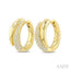 Aeris Gold Diamond Fashion Hoop Earrings