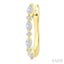Diamond Fashion Hoop Earrings
