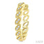 Leaf Diamond Fashion Hoop Earrings