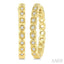 Diamond Fashion Hoop Earrings