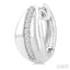 Bold Diamond Fashion Hoop Earrings