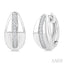 Bold Diamond Fashion Hoop Earrings