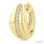 Bold Diamond Fashion Hoop Earrings