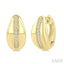 Bold Diamond Fashion Hoop Earrings