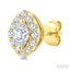 Marquise Shape Halo Diamond Fashion Earrings