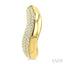Aeris Gold Diamond Fashion Hoop Earrings