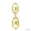 Aeris Gold Mariner Link Diamond Fashion Earrings