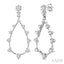 Drop Floating Diamond Fashion Earrings
