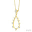 Drop Floating Diamond Fashion Pendant