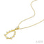 Drop Floating Diamond Fashion Pendant