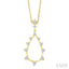 Drop Floating Diamond Fashion Pendant