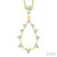 Drop Floating Diamond Fashion Pendant