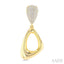 Aeris Gold Drop Diamond Fashion Earrings