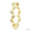 Leaf Diamond Fashion Hoop Earrings