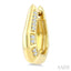 Diamond Fashion Hoop Earrings