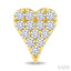 Heart Shape Diamond Fashion Stud Earrings