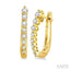 Journey Diamond Hoop Earrings