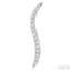 Wave Diamond Fashion Earrings