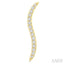 Wave Diamond Fashion Earrings