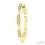 Diamond Fashion Hoop Earrings