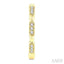 Diamond Fashion Hoop Earrings