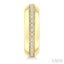 Golden Glow Diamond Fashion Half Hoop Earrings