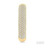 Aeris Gold Pave Set Diamond Half Hoop Earrings