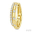 Diamond Fashion Hoop Earrings