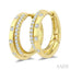Diamond Fashion Hoop Earrings