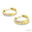 Diamond Fashion Hoop Earrings