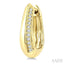Diamond Fashion Hoop Earrings