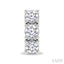 3 Stone Diamond Fashion Earrings