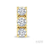 3 Stone Diamond Fashion Earrings
