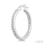 Inside-Out Diamond Hoop Earrings