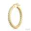 Inside-Out Diamond Hoop Earrings