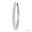 Diamond Hoop Earrings