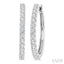 Diamond Hoop Earrings