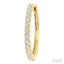 Diamond Hoop Earrings