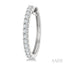 Diamond Hoop Earrings