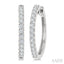 Diamond Hoop Earrings