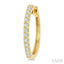 Diamond Hoop Earrings