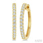 Diamond Hoop Earrings