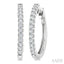 Diamond Hoop Earrings