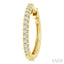 Diamond Hoop Earrings