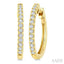Diamond Hoop Earrings