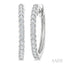 Diamond Hoop Earrings